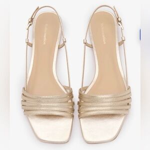 Millie Lattice Flat Sandal